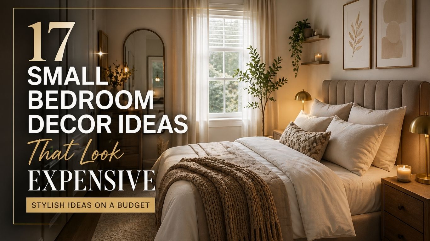 Small Bedroom Decor Ideas That Look Expensive